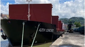 Ukrayna’dan çıkan Azov gemisi, Zonguldak'a geldi
