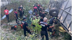 Kırklareli'de yolcu otobüsü devrildi: Çok sayıda ölü ve yaralı