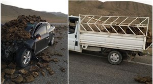 Ağrı'da otomobil ile kamyonet çarpıştı: 1 kişi öldü, 9 kişi yaralandı