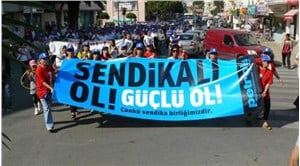Türkiye'de işçilerin sadece yüzde 14,26'sı sendikalı