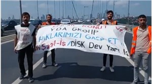 Boğaz Köprüsü’nde eylem: Haklarını arayan inşaat işçileri gözaltına alındı
