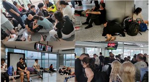 İstanbul Havalimanı'na inemeyen uçaklardaki yolcular, geceden bu yana İzmir’de bekletiliyor