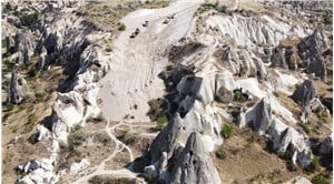 Milyonlarca yıllık tarih yok edilecek: "Kapadokya'daki peribacaları iş makineleriyle yıkılıyor"