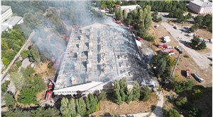 Atatürk Üniversitesi'nin yemekhanesinde çıkan yangın kontrol altına alındı