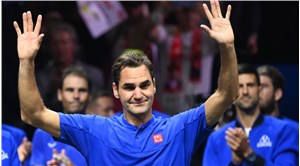Efsane tenisçi Roger Federer, kortlara veda etti