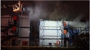 Ümraniye'de inşaat şantiyesinde yangın: Bir işçi yaşamını yitirdi