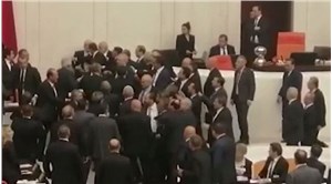 Meclis'te kavga: AKP'li Zafer Işık, İYİ Partili Örs'ün başını yardı