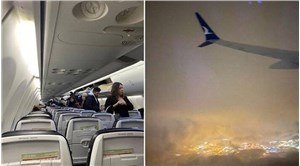 Şiddetli yağış nedeniyle 2 saat havada kalan Antalya uçağı, Konya'ya indi
