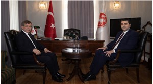 Davutoğlu, Demokrat Parti Genel Başkanı Uysal'ı ziyaret etti