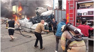 Maltepe’de işçilerin kaldığı konteynerde yangın: Can kaybı yok