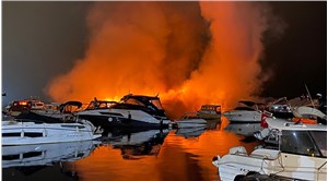 Caddebostan yat limanında yangın: 6 tekne kullanılamaz hale geldi