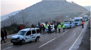 Tokat'ta zincirleme 'buzlanma' kazası: 9 yaralı