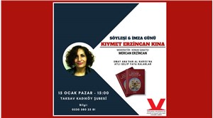 TAKSAV'da söyleşi ve imza günü: Kıymet Erzincan Kına ilk kitabını anlatacak