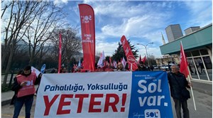 SOL Parti’den Bursa’da eylem: Yoksulluğa, gericiliğe yeter, gönderelim!
