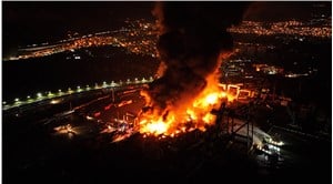 İskenderun Limanı hala yanıyor
