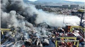 Limak Holding: İskenderun Limanı'ndaki yangın söndürüldü