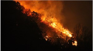 Trabzon Of'taki orman yangını yağmurun da etkisiyle söndürüldü
