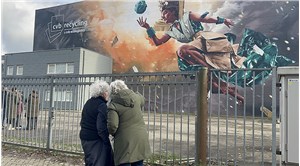 Geri dönüşüm fabrikasına çizilen resim 2022'nin "en iyi duvar sanatı" seçildi