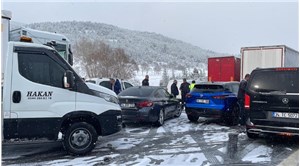Anadolu Otoyolunda zincirleme kaza: Bolu-Ankara istikameti trafiğe kapandı