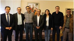 HDP ve Yeşil Sol Partiden tahliye olan İdris Balukene ziyaret