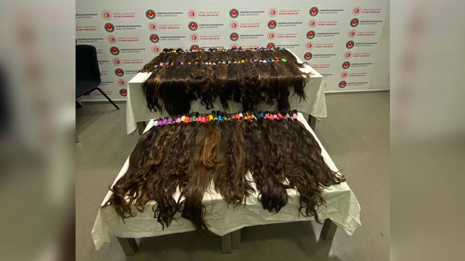 İstanbul'da havalimanında valiz içerisinde 15 kilogram insan saçı ele geçirildi