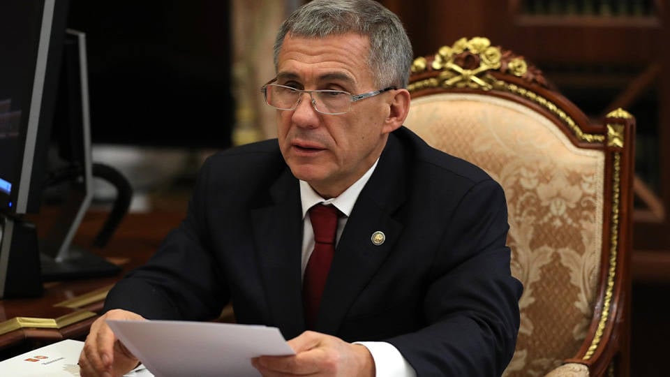 Tataristan Cumhurbaşkanı Minnihanov'un Moldova'ya girişine izin verilmedi