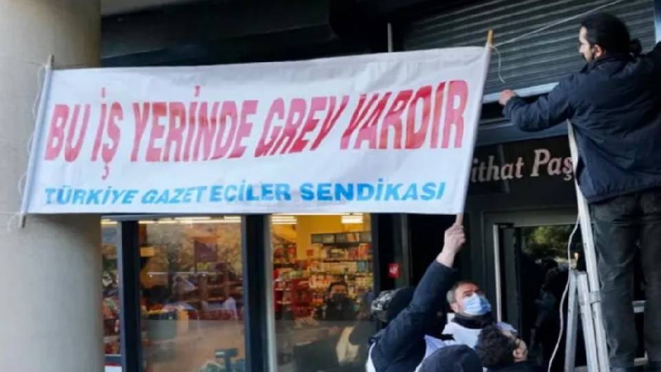 Reuters Türkiye çalışanları greve gidiyor