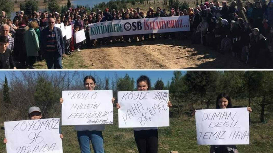 Çambükü Köyü'nde OSB projesi istinaf tarafından iptal edildi, köylüler kararı halaylarla kutladı