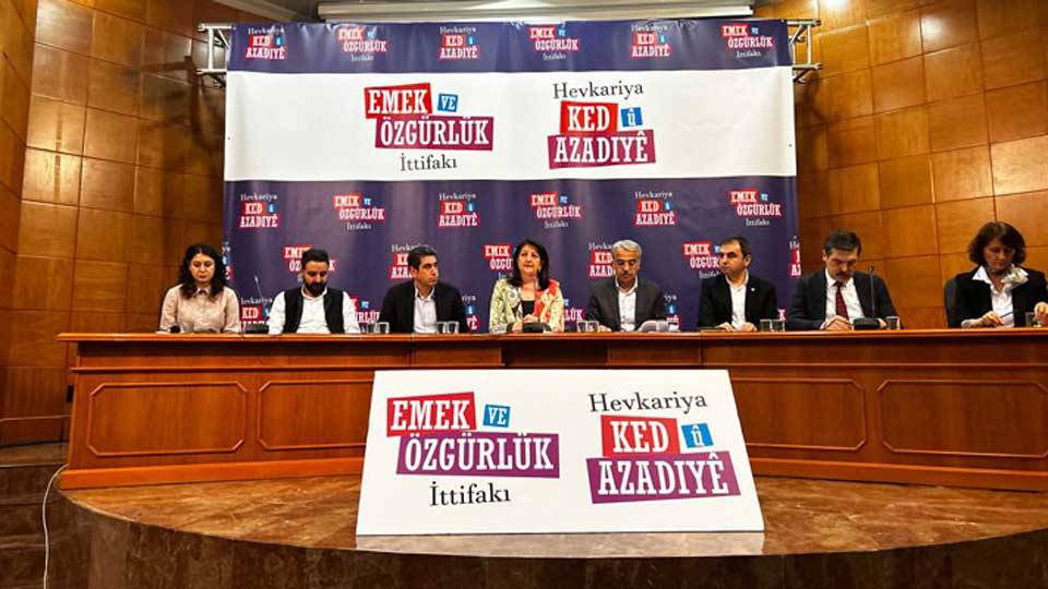 Emek ve Özgürlük ittifakı Kemal Kılıçdaroğlu’nu destekleyeceğini resmen açıkladı