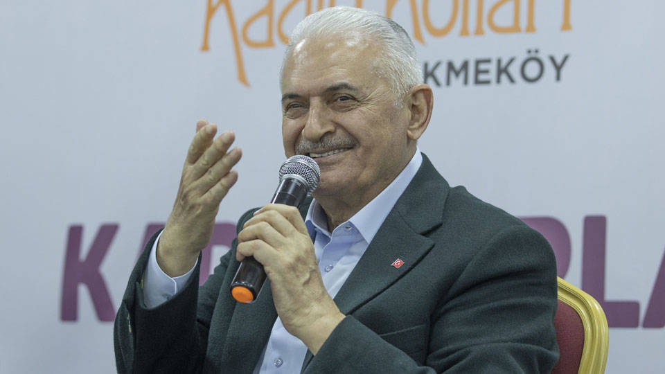 AKP'li Binali Yıldırım, Kılıçdaroğlu'nun 'Sana söz' sloganını diline doladı: Biz de diyoruz ki 'Söz uçar eser kalır'