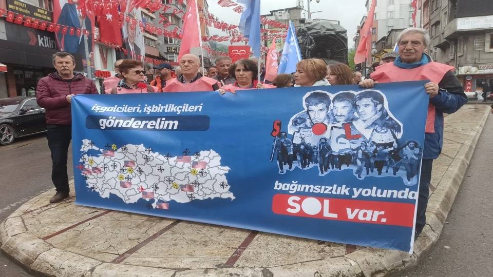 SOL Parti Zonguldak'ta üç fidanı andı: Emperyalizmin güdümündeki cihatçı savaş politikaları son bulsun