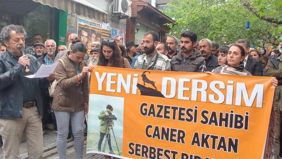 Yeni Dersim Gazetesi sahibi Aktan’ın serbest bırakılması için çağrı