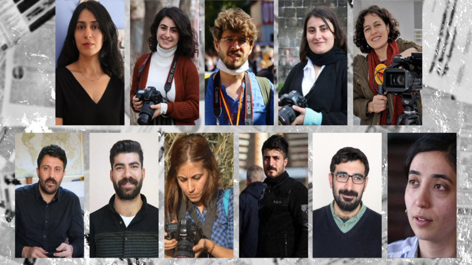 11 gazetecinin 'örgüt üyeliği' ile suçlandığı davanın ilk duruşması bugün
