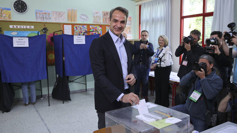 Yunanistan’da resmi olmayan sonuçlara göre seçimin galibi Miçotakis’in partisi oldu