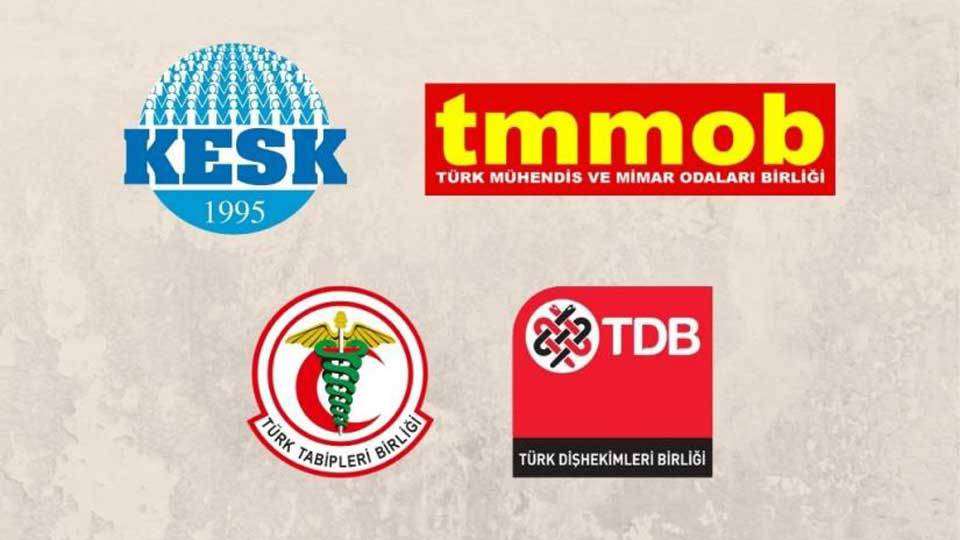 TMMOB, KESK, TTB ve TDB'den ortak 'sandık' çağrısı: Antidemokratik bir süreç yaşıyoruz