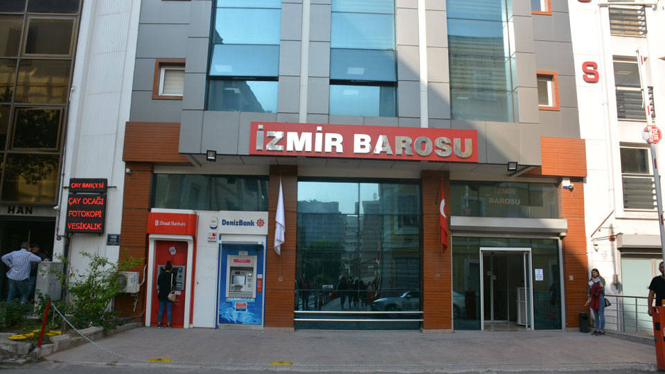 İlçe seçim kurulundan İzmir Barosu'na engelleme girişimi