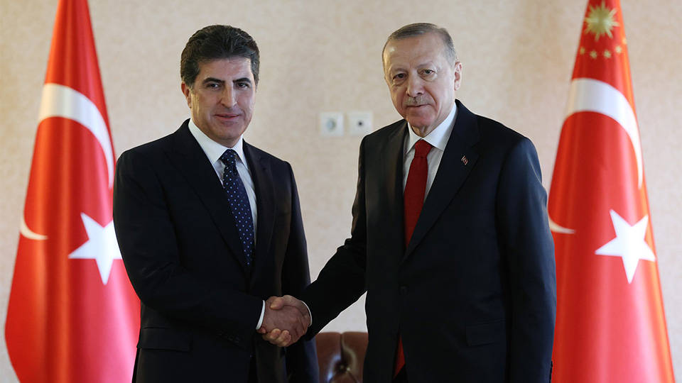 Irak Kürt Bölgesel Yönetimi Başkanı Barzani'den Erdoğan’a tebrik telefonu