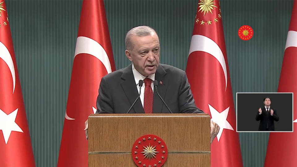 Erdoğan'dan kabine toplantısının ardından ilk açıklama