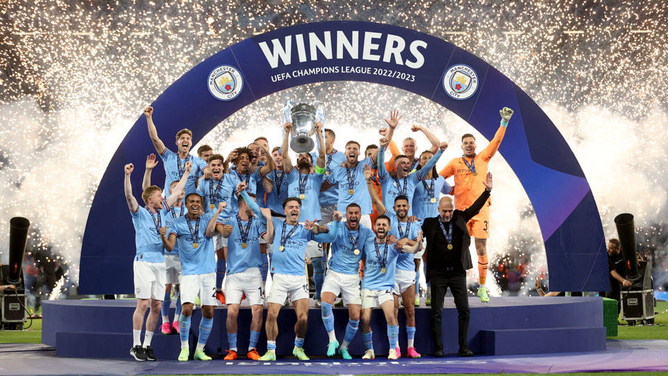 Manchester City, Şampiyonlar Ligi'nde namağlup şampiyon oldu