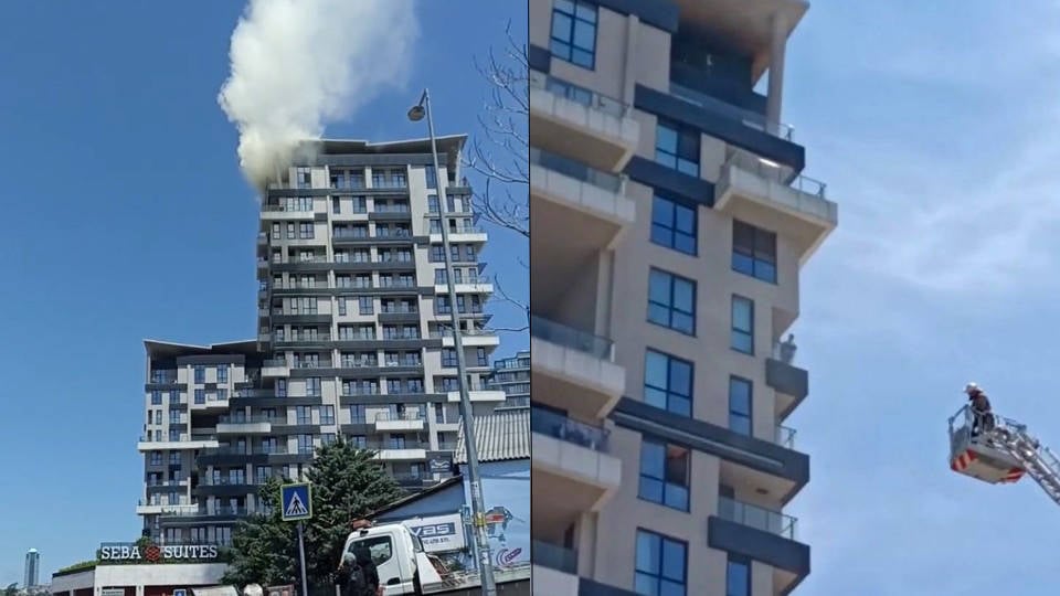 Kağıthane’de rezidansta yangın: Çok sayıda kişi mahsur kaldı