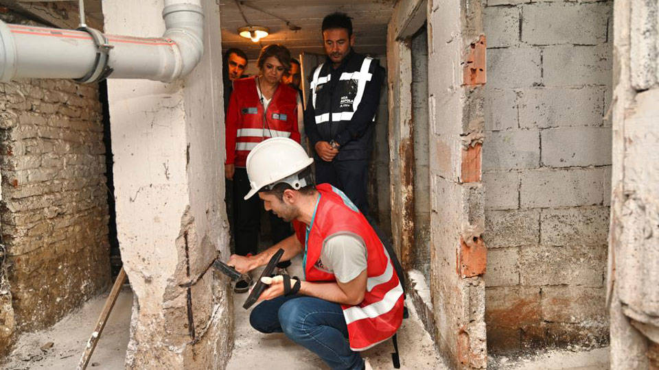 Beşiktaş Belediyesi deprem risk analizine başladı