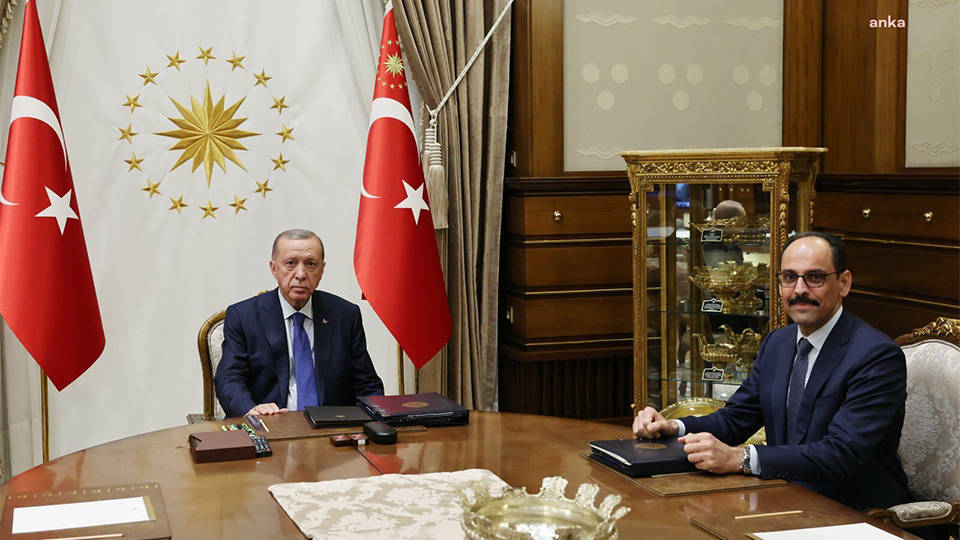 Erdoğan, MİT Başkanı Kalın'ı kabul etti