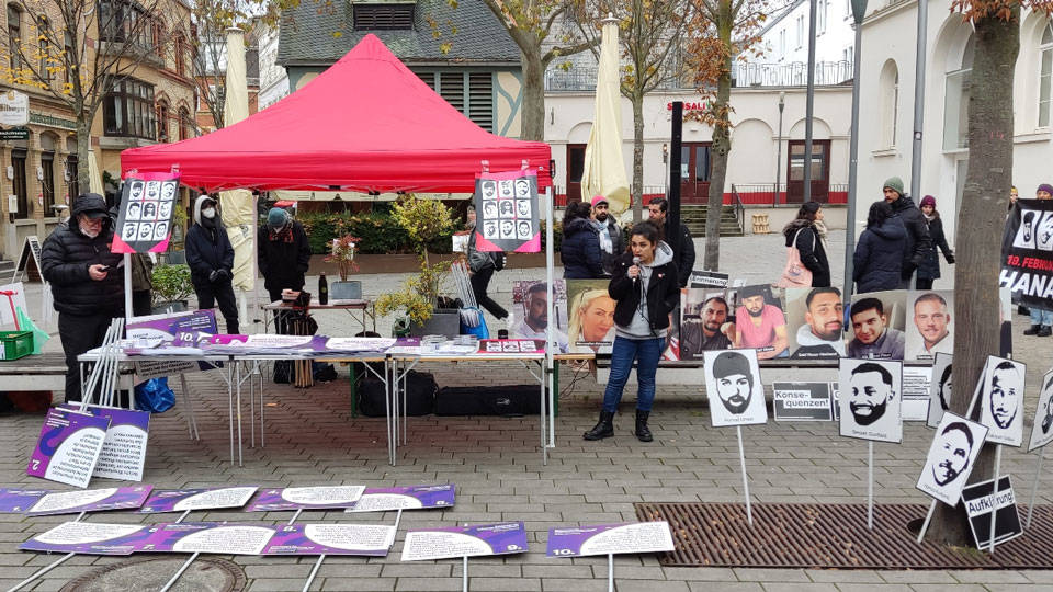Hanau Katliamı soruşturmasının son gününde protestolar sürecek