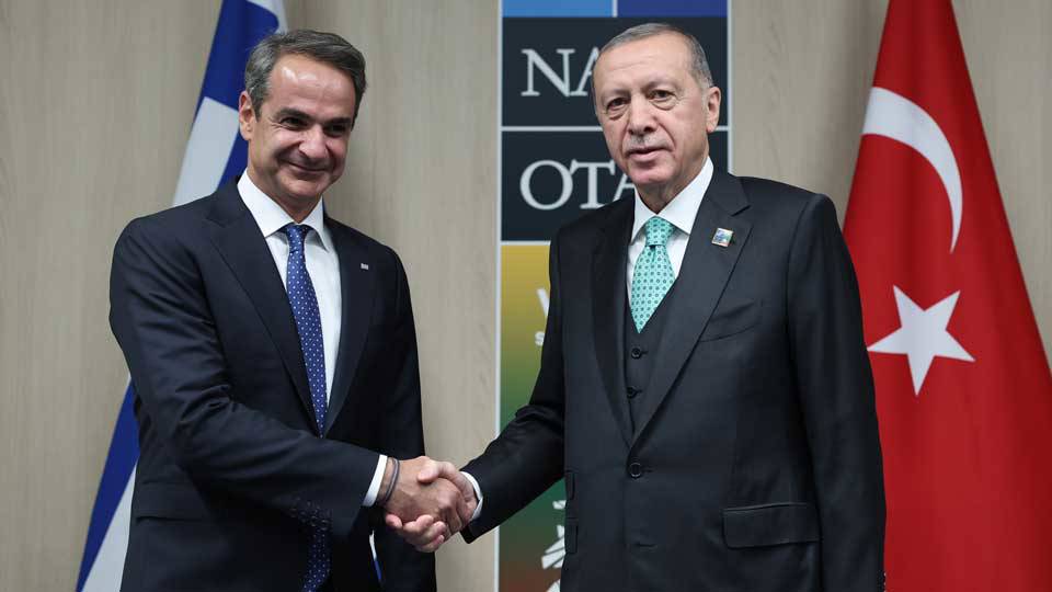İlişkilerde yeni dönem: Erdoğan, Yunanistan Başbakanı Miçotakis ile bir araya geldi