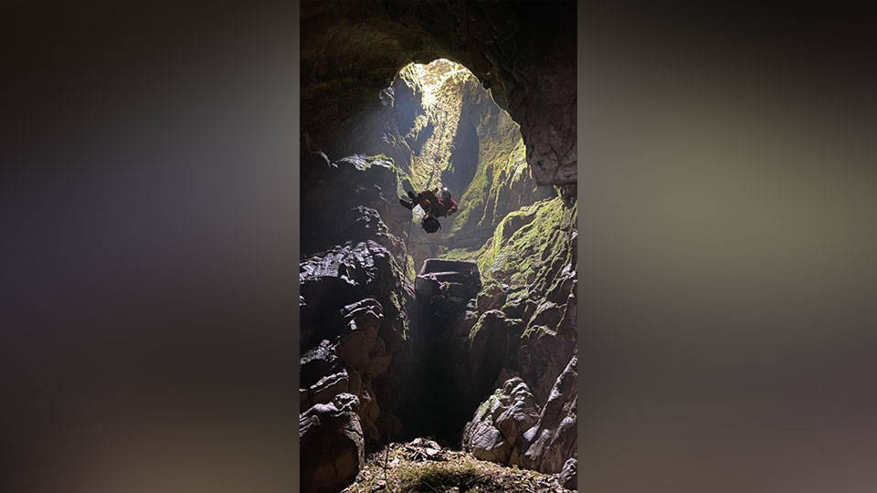 Antalya’daki 50 metrelik mağarada Murat 124 bulundu