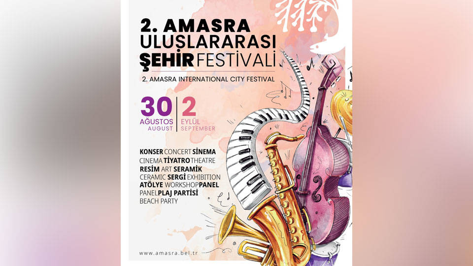 2'inci Amasra Uluslararası Şehir Festivali başlıyor