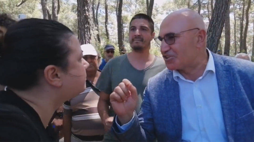 Akbelen'e giden CHP'li Mahmut Tanal ile yurttaşlar arasında gerginlik: Tanal'dan açıklama geldi