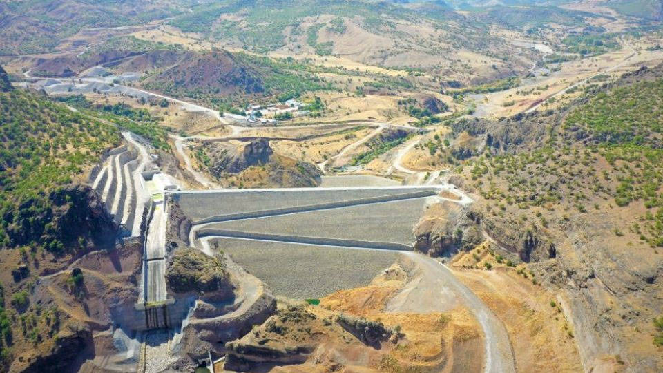 Malatya Yoncalı Barajı inşaatında metan gazı alev aldı: 3 yaralı