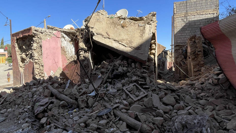 7 büyüklüğündeki depremin vurduğu Fars'ta artçı sarsıntı