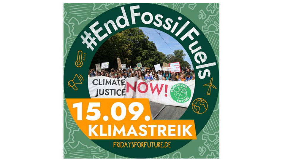 Küresel iklim grevi 15 Eylül’de: #EndFossilFuels